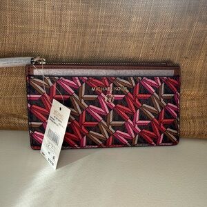 Michael Kors Multicolor Geometric Wallet